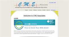 Desktop Screenshot of cmeeducation.com